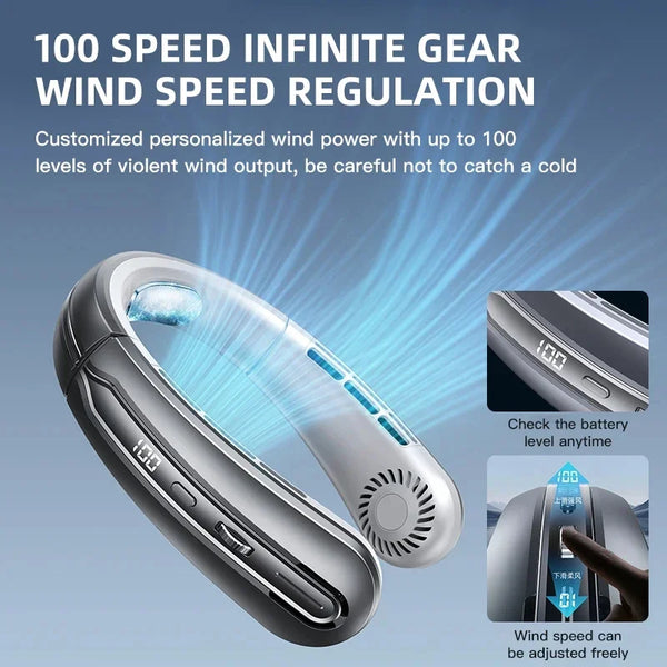 Kühler Halsventilator für Damen