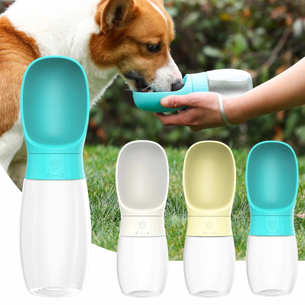 Dog Water Bottle For Pet Dog Cats Feeder Bowls Outdoor Hiking Portable Puppy Drinking Container Golden Retriever Chihuahua Pug
